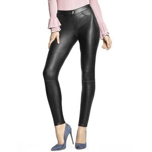 HUE Leatherette Leggings